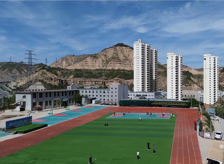 甘肃华新技工学校校园